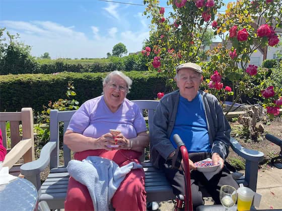 Residents having fun at Waters View 30