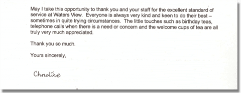 testimonial letter